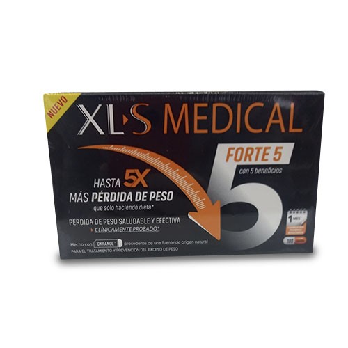 Xls medical forte x5 (180 capsulas)